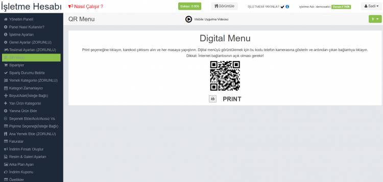 Restoranlar için QR Dijital Yemek Menüsü Nasıl Oluşturulur - Restoranlar için Temassız Menü Nasıl Kullanılır